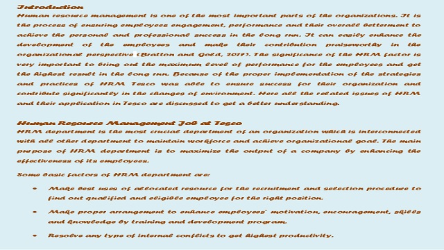 The significance of the Human Resource Management Job factor is very important to bring out the maximum level of performance for the employees and get the highest result in the long run 