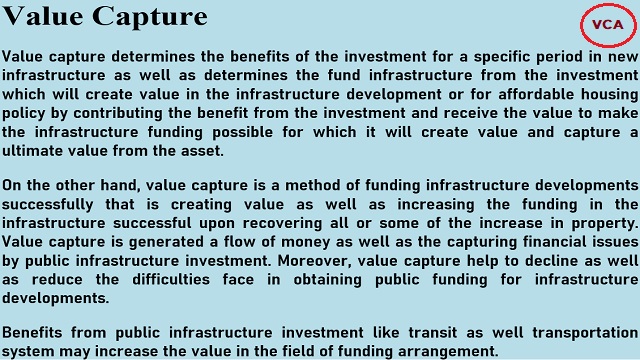 Value Capture Analysis