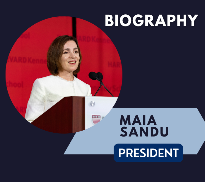 Biography of President Maia Sandu